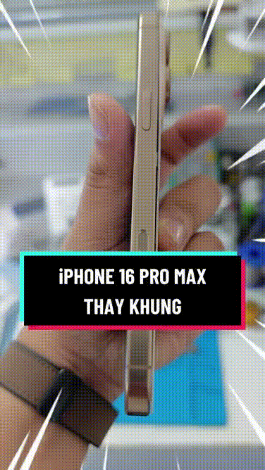 Sửa iPhone 16 Pro Max tại Bệnh Viện Điện Thoại, Laptop 24h: Đảm bảo nhanh - chất lượng - bảo hành