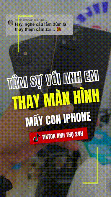iPHONE VỠ MÀN HÌNH -> LẤY LẠI Y NHƯ MỚI BAN ĐẦU