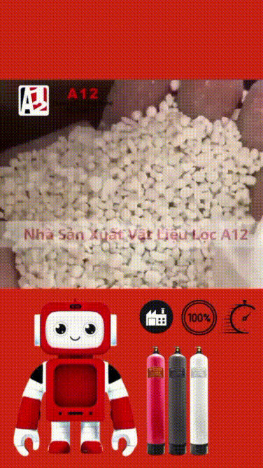 Hạt Flomag là vật liệu lọc chuyên dụng được sử dụng để nâng pH và ổn định độ kiềm của nước trong...