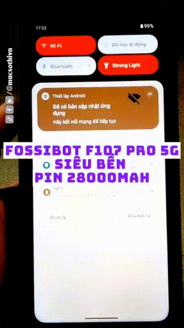 #Trêntaymucsothi #FossibotF107Pro - Quái Vật trong làng #smartphone5G Siêu Bền Pin Khủng 28000mAh...