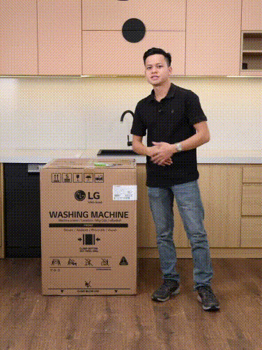 Hướng dẫn lắp máy giặt nằm ngang tại nhà.