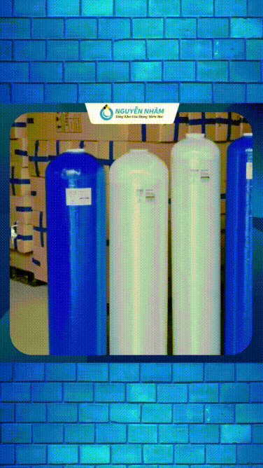 Vì sao thợ lọc nước tin dùng cột composite tại Tổng Kho Nguyễn Nhâm?