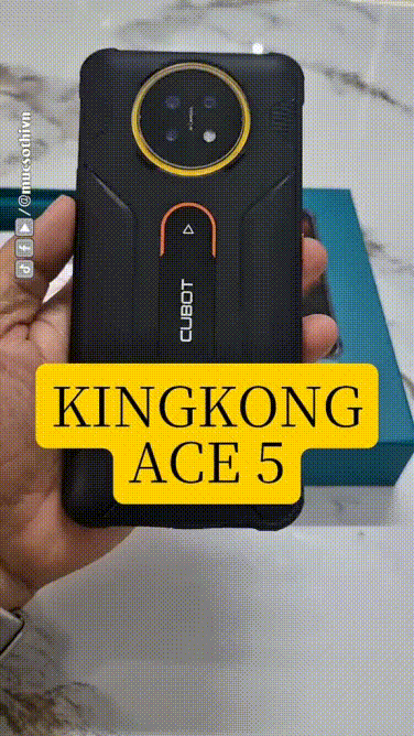 #Trêntaymucsothi smartphone #KingKongACE5 Siêu Bền Pin Khủng mỏng mới ra lò của #Cubot đang...