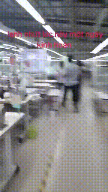 Ma nhập ở trong xưởng may :D