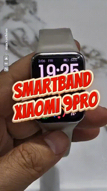 #Trêntaymucsothi chiếc #smartband #xiaomi9pro đỉnh chất trâu cực có giá tốt hiện nay ⌚