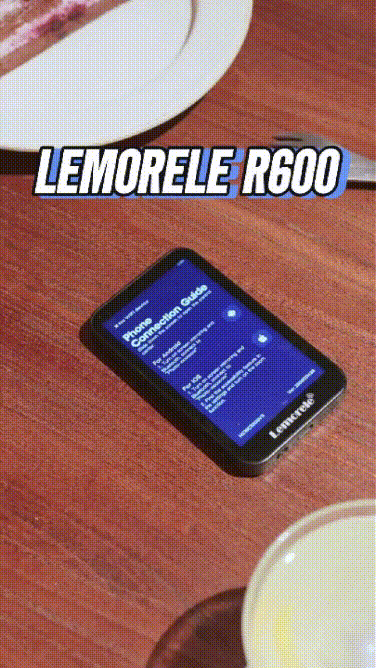 Tự tin ghi hình mọi góc độ với Lemorele R600!