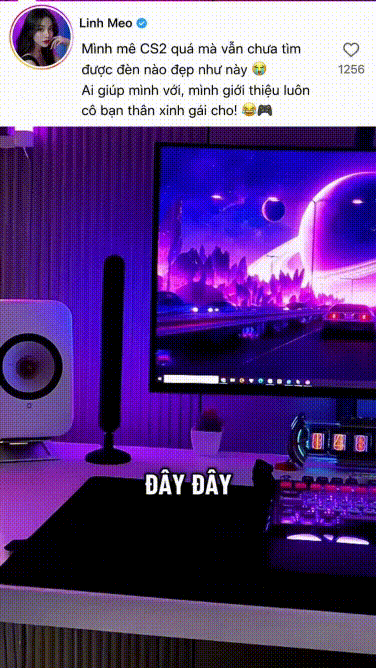 Có người muốn giới thiệu bạn thân chỉ để tìm chiếc đèn này! #CS2 #CounterStrike2 #GamingSetup...