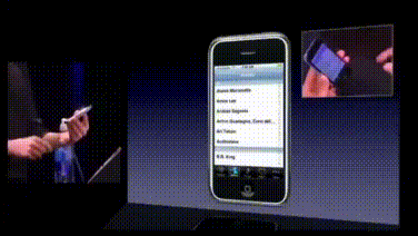 Phản ứng cuồng nhiệt của khán giả khi lần đầu tiên thấy Steve Jobs trên màn hình iPhone