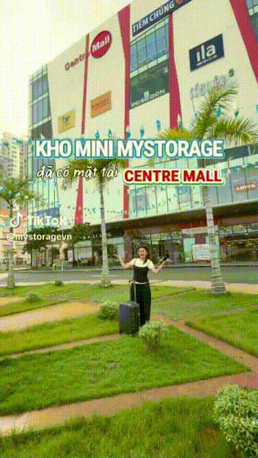 Centre Mall ơiii, kho mini MyStorage đến rồi đây!!