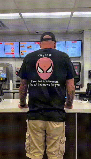 Gay test: Nếu bạn thấy spiderman... chúc mừng bạn, bạn có 99,69% là gay.