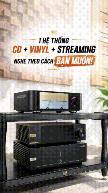 Một hệ thống Hi-Fi, nhiều cách thưởng thức âm nhạc.