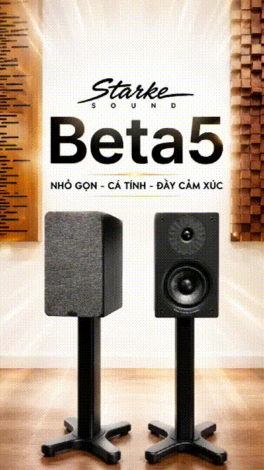 Starke Sound Beta5 – nhỏ gọn nhưng mang đến trải nghiệm nghe đầy bất ngờ. Thiết kế hiện đại, dễ...