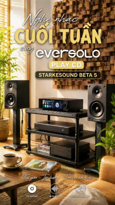 Eversolo Play CD × Starkesound Beta 5