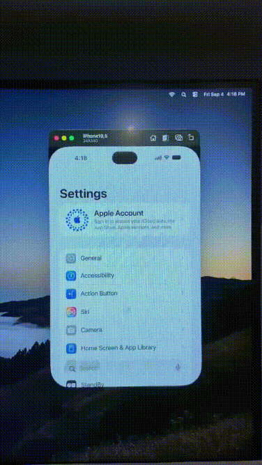 Iphone ultra chạy trên Xcode?