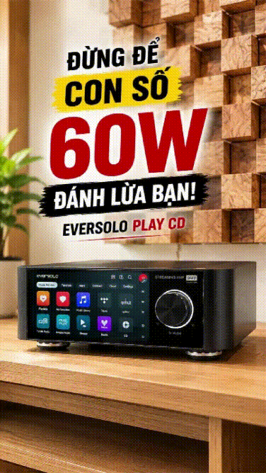 Eversolo Play CD – Khi CD gặp kỷ nguyên streaming